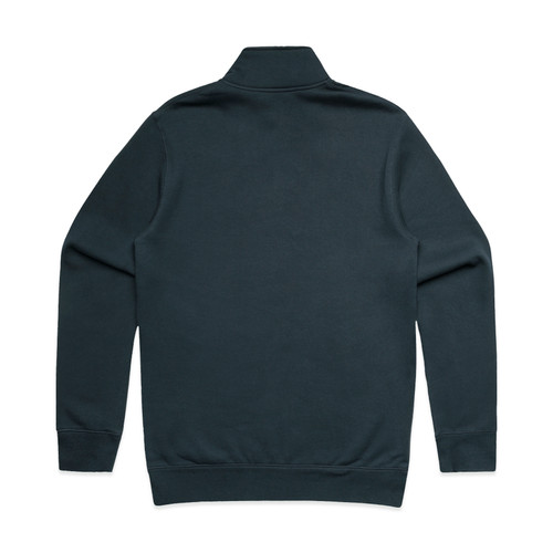 CARBON BLUE - BACK stencil-half-zip-crew-carbonblue-back